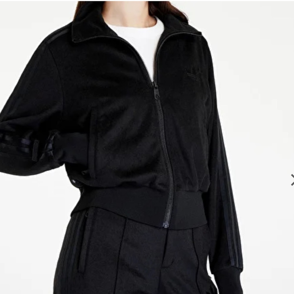 Adidas Women's Black Bomber Jacket like new